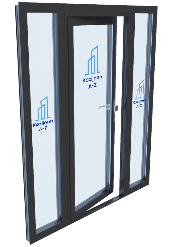 aluminium front door position light