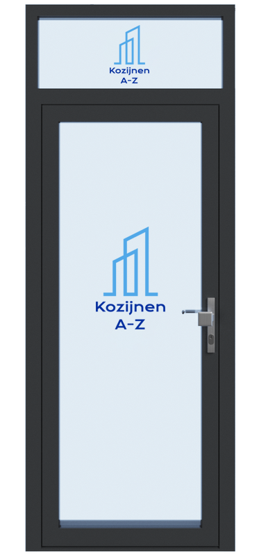 aluminium vaste aluminium deur