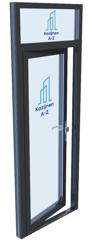 aluminium vaste aluminium deur