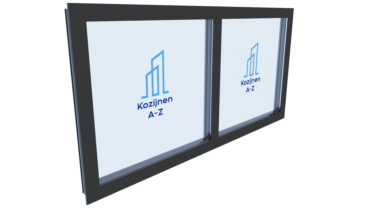 aluminium frames 2 compartments