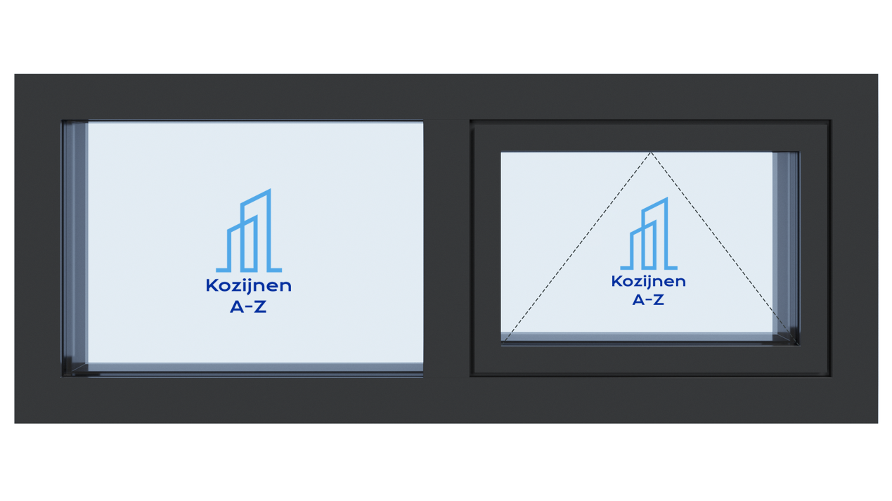 vaste aluminium kozijnen