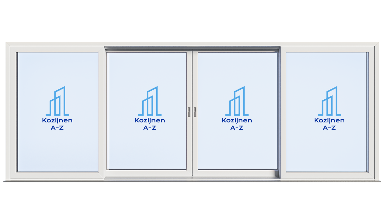 kunststof hefschuifdeur kinline