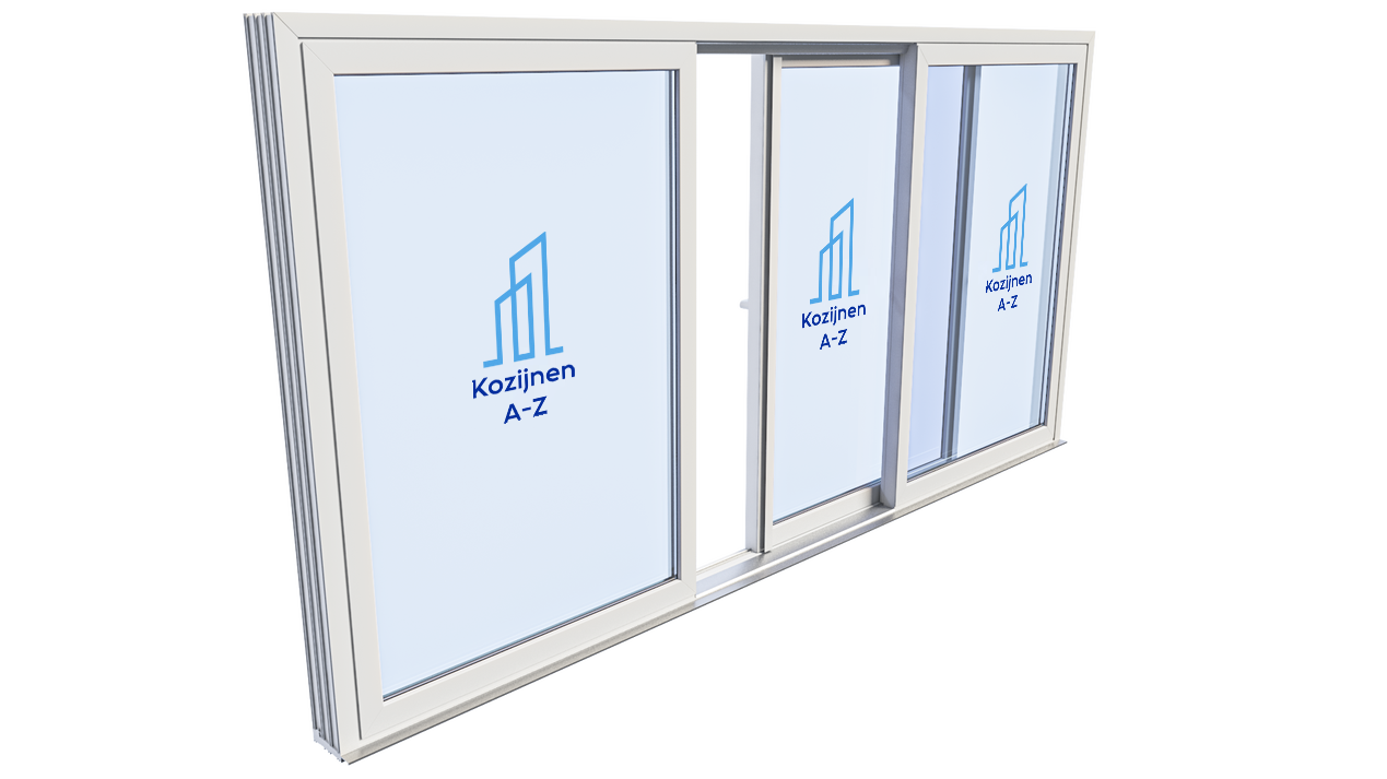 kunststof hefschuifdeur kinline